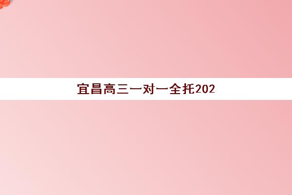 宜昌高三一对一全托2025年要求多少分？最新入学分数线解读与择校全攻略