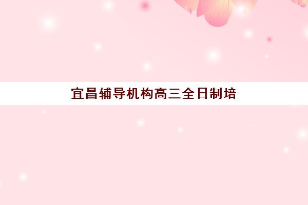 宜昌辅导机构高三全日制培训排名第一的学校：多维度对比分析及择校指南