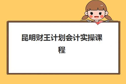 昆明财王计划会计实操课程培训班哪家好多少钱？2025年最新机构对比、费用明细与选择全指南