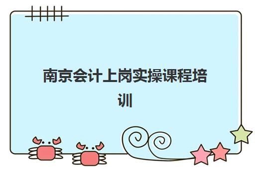 南京会计上岗实操课程培训机构有哪些学校？2025年权威排名、择校策略与成功案例全解析