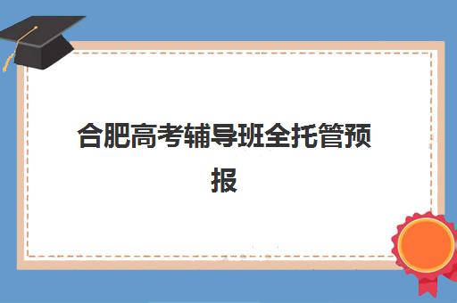 合肥高考辅导班全托管预报名考点查询系统如何使用？2025年最新操作指南、常见问题与使用技巧全解析