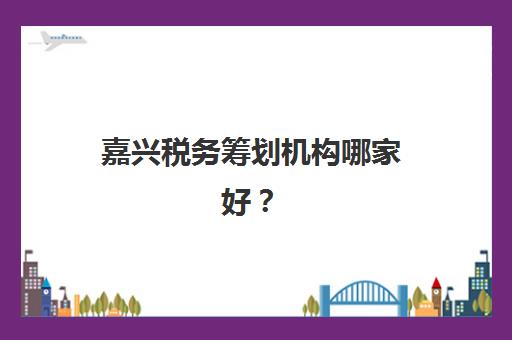 嘉兴税务筹划机构哪家好？中小企业优选指南与实力排名解析