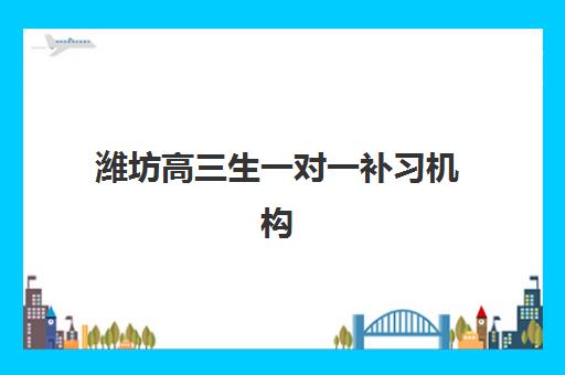 潍坊高三生一对一补习机构辅导机构排名一览表如何查询？2025年最新权威榜单、择校策略与家长口碑全解析