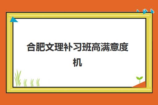合肥文理补习班高满意度机构案例集：2025年顶尖机构排名、成功案例解析与择校指南