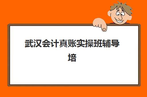 武汉会计真账实操班辅导培训机构哪家好一点？2025年权威TOP5榜单、择校标准与成功案例全解析