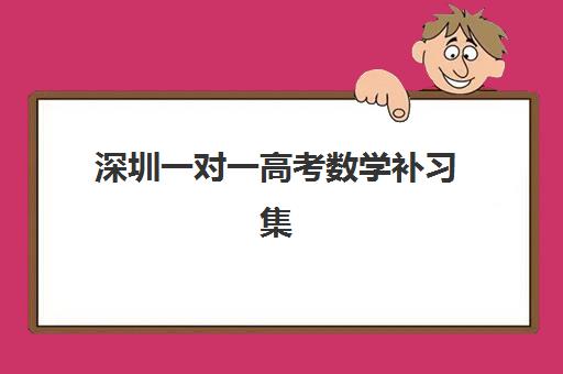 深圳一对一高考数学补习集中训练营怎么样啊？2025年最新评测与择校指南