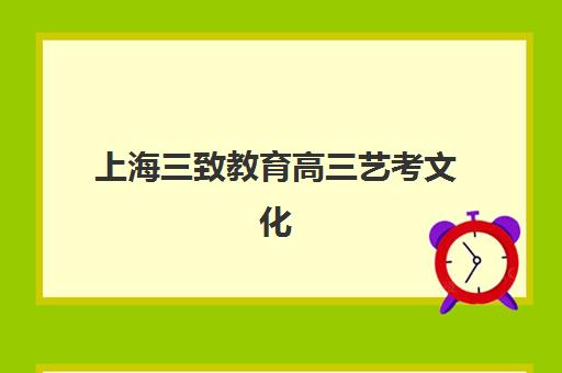 上海三致教育高三艺考文化课补习学校学费价格表如何查询？2025年收费标准全面解析与择校性价比深度评估指南