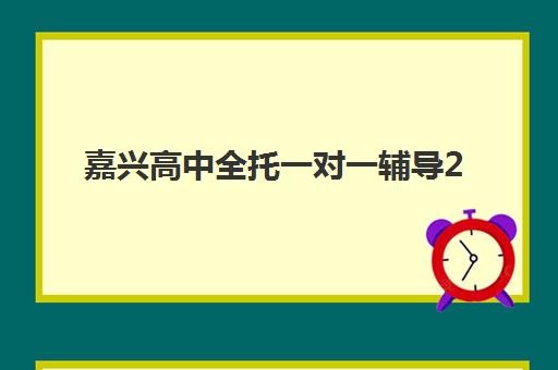 嘉兴高中全托一对一辅导2025辅导班哪儿最好?最新排名解析、选择标准与成功案例全指南 嘉兴高中全托一对一辅导2025辅导班哪儿最好?最新排名解析、选择标准与成功案例全指南